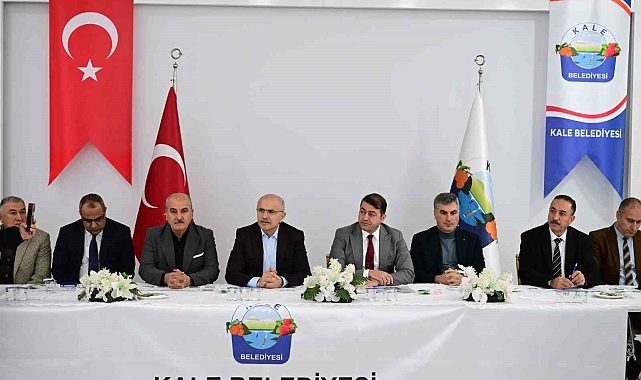 Başkan Er, Kale'de temaslarda bulundu