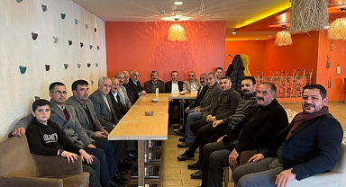 Başkan Taşkın mesai arkadaşları ile bir görüşme gerçekleştirdi