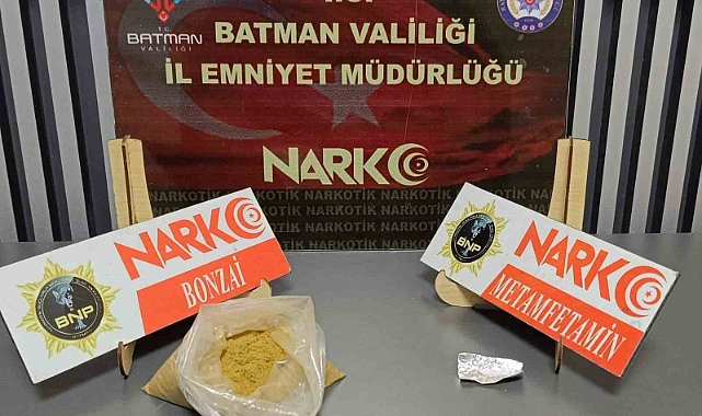 Batman’da üzerinde uyuşturucu madde bulunan şahıs tutuklandı