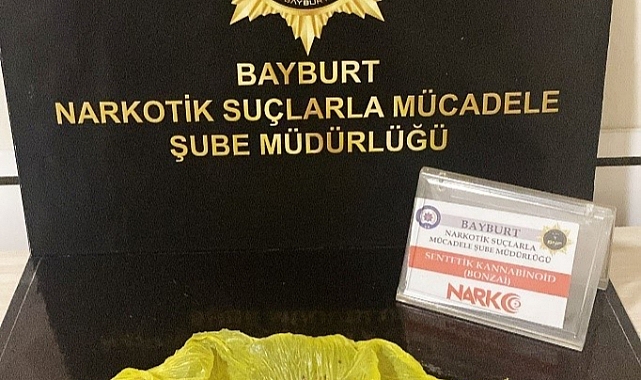 Bayburt’ta bir miktar bonzai ele geçirildi
