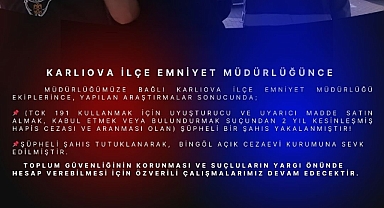 Bingöl’de kesinleşmiş hapis cezası bulunan zanlı yakalandı