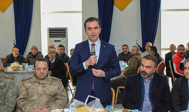 Bitlis Valisi Ahmet Karakaya şehit mevlidine katıldı