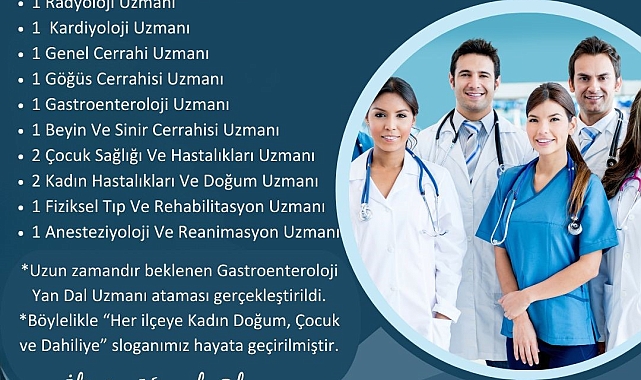 Bitlis'e 12'si uzman 18 doktor ataması yapıldı
