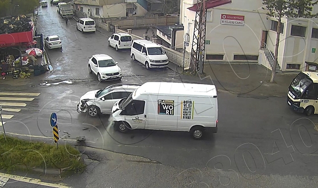 Bitlis'te KGYS kameralarına yansıyan kazalar
