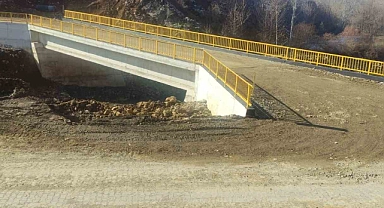 Bükardı Güvenlik Yolu Köprüsü tamamlandı