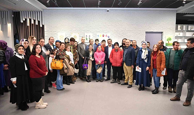 Büyükşehir’in ‘Engelsiz Sanat Sergisi’ göz doldurdu