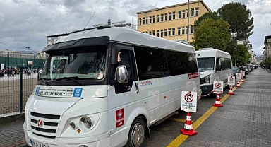 Büyükşehirden okul servislerini rahatlatan çalışma