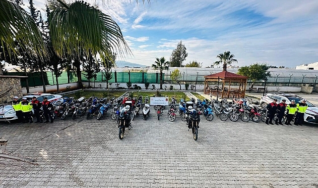 Çaldıkları motosikletin şase numarasını kazımışlar