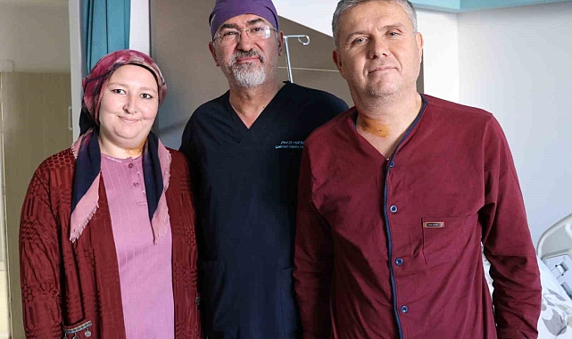 Çanakkale ve Sivas'tan gelen glomus tümörlü hastalar Van'da sağlığına kavuştular