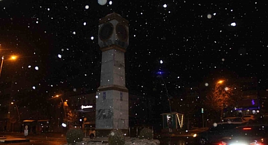 Çankırı beyaza büründü