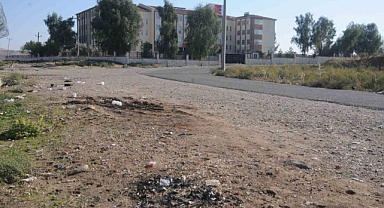 Cizre’de okul yollarında alkol şişeleri