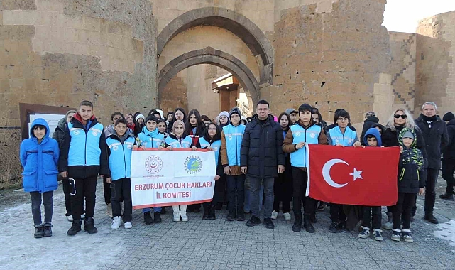 Çocuklar Kars ve Sarıkamış'ta tarihle buluştu