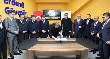 Değer Erzincan Projesi Merkez Ofisi’nin açılışı ve protokol imza töreni yapıldı