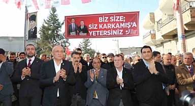 Doğan: “Karkamış ilçesi yalnız değildir”