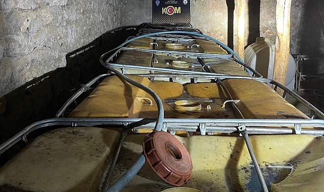 Ağrı’da 8 ton 510 litre kaçak akaryakıt, ele geçirildi