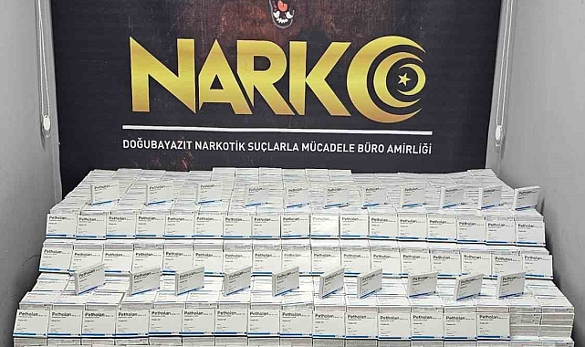 Doğubayazıt'ta uyuşturucu operasyonu