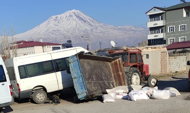 Doğubeyazıt’ta trafik kazası