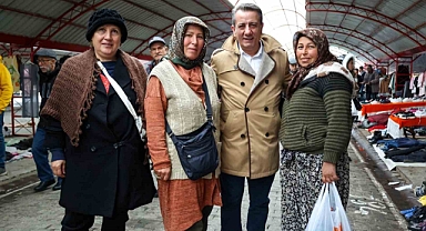 Efeler’de ikinci el pazarı yeni yerine taşındı