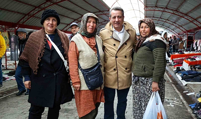 Efeler’de ikinci el pazarı yeni yerine taşındı
