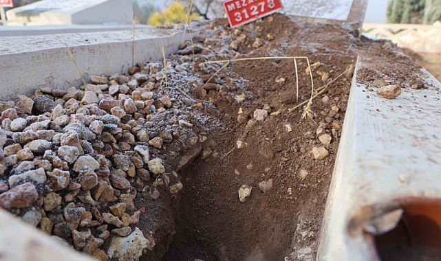 Elazığ’da bir mezarlık tahrip edildi, duyarlı vatandaş kabri eski haline getirdi