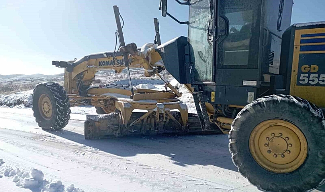 Elazığ’da kapalı köy yolu kalmadı