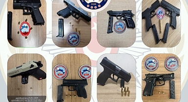 Elazığ’da ruhsatsız silah taşıyan 16 şahıs yakalandı