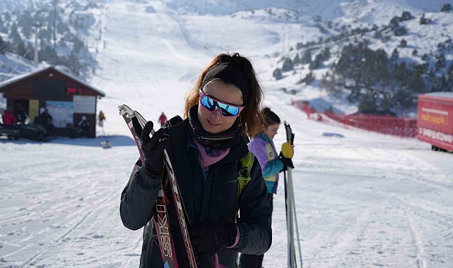Erzincan Ergan Kayak Merkezi'nde kayak sezonu başladı