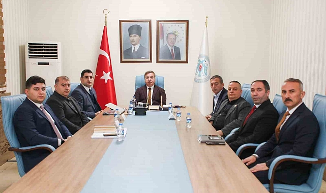 Erzincan Tarıma Dayalı İhtisas Organize Sanayi Bölgesi Yönetim Kurulu Toplantısı yapıldı