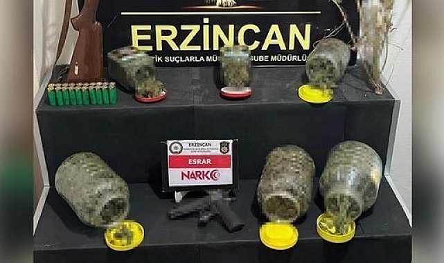 Erzincan'da uyuşturucuya geçit verilmiyor