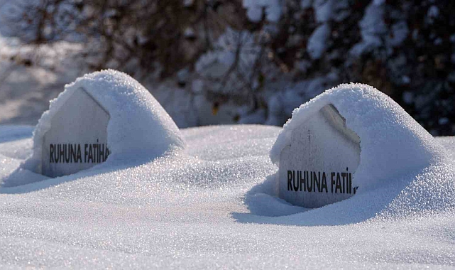 Erzurum sıfırın altında 25 C'yi buldu