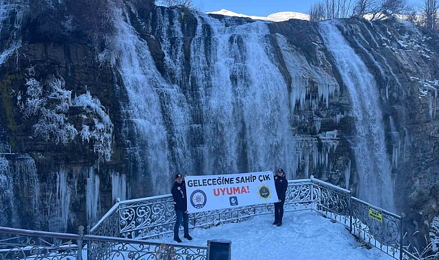 Erzurum Tortum'da narkotik suçlarla bilgilendirme çalışması yapıldı