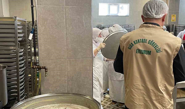 Erzurum'da 592 işletme denetlendi