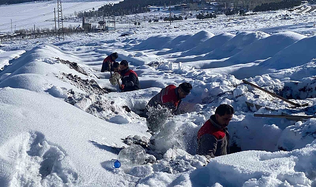 Erzurum'da kış için 500 mezar açıldı