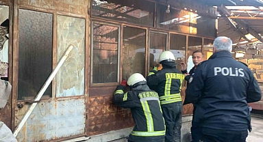 Ev yanıyor sandılar, gerçek ekipler gelince ortaya çıktı