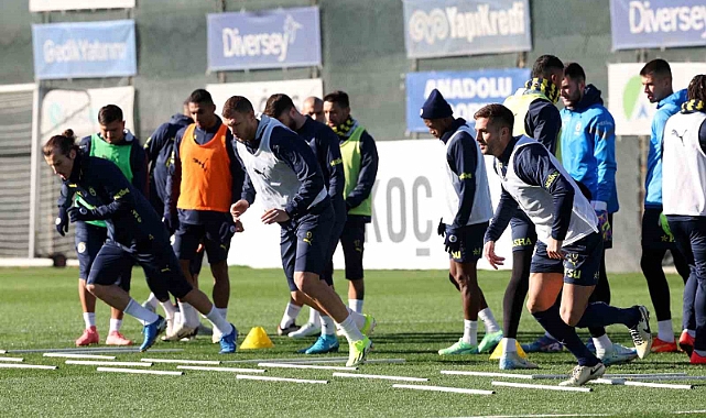 Fenerbahçe, Başakşehir maçı hazırlıklarını tamamladı