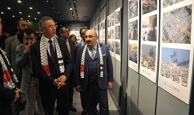 ’Filistin’in Kayıp Nesli: Sessiz Çığlıklar’ sergisi Büyükelçi Mustafa’nın katılımıyla açıldı