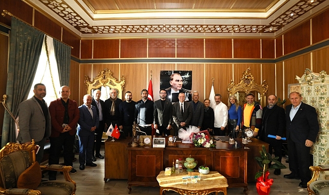 Gazeteciler Cemiyeti’nden Başkan Balaban’a ziyaret