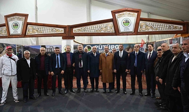 Geleneksel Malatya Tanıtım Günleri’nde Pütürge Belediyesi standına yoğun ilgi