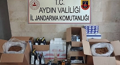 Germencik’te 25 kilo tütün ele geçirildi