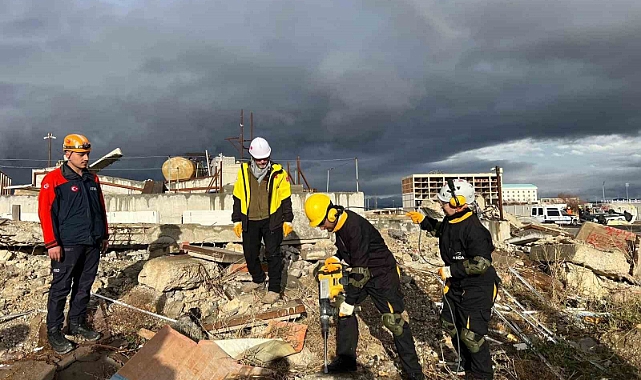 Hafif arama kurtarma eğitim modülü başarıyla tamamlandı