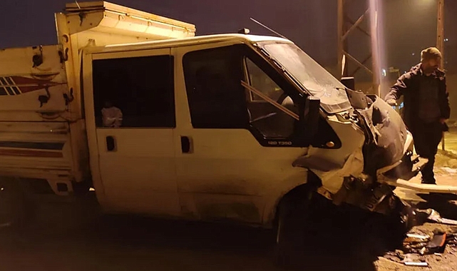 Hakkari'de tarfik kazası: 2 yaralı