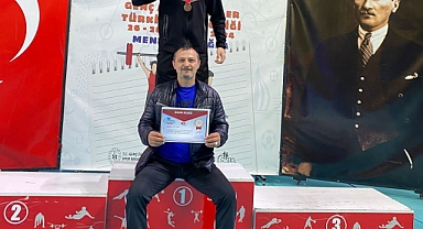 Halterde Enes Efe Aydın Türkiye 3. oldu