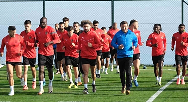 Hatayspor, Göztepe maçı hazırlıklarına başladı