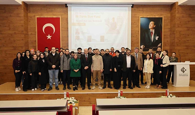 HKÜ’de ‘Slow Food ve Michelin Yıldızı Yolculuğu’ ele alındı