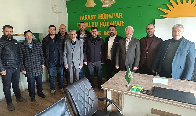 HÜDA PAR Doğubayazıt İlçe Başkanlığında devir teslim programı düzenlendi
