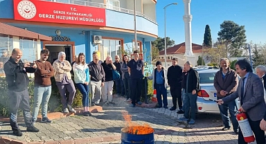 Huzurevinde yangından korunma ve yangına müdahale eğitimi