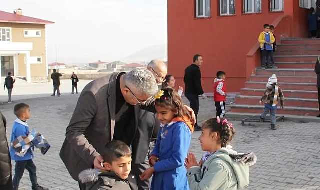 İlçe Milli Eğitim Müdürü Şen'den okul ziyareti