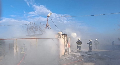 İskenderun’da tavuk çiftliğinde yangın