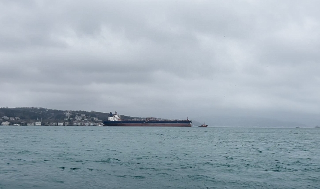 İstanbul Boğazı’nda tanker arızası yaşandı, gemi trafiği durduruldu