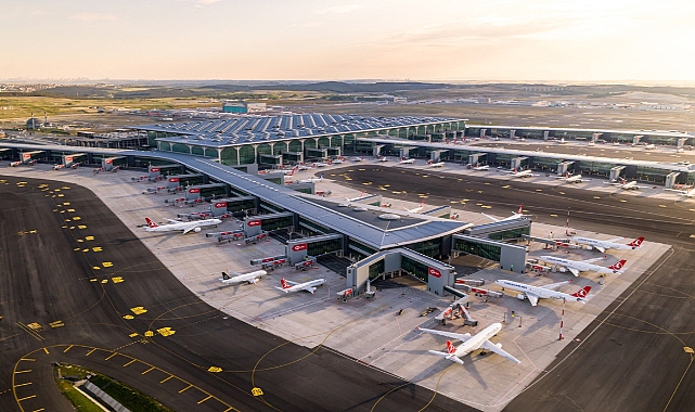 İstanbul Havalimanı günlük bin 339 uçuşla Avrupa’da ilk sırada